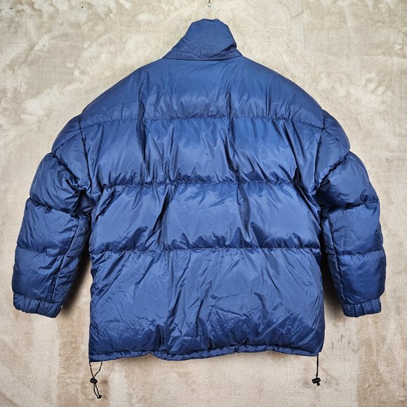 Helly Hansen Full Zip Reversible Puffer Down Jacket Men's Size XXL 2XL Blue HH - Picture 10 of 11